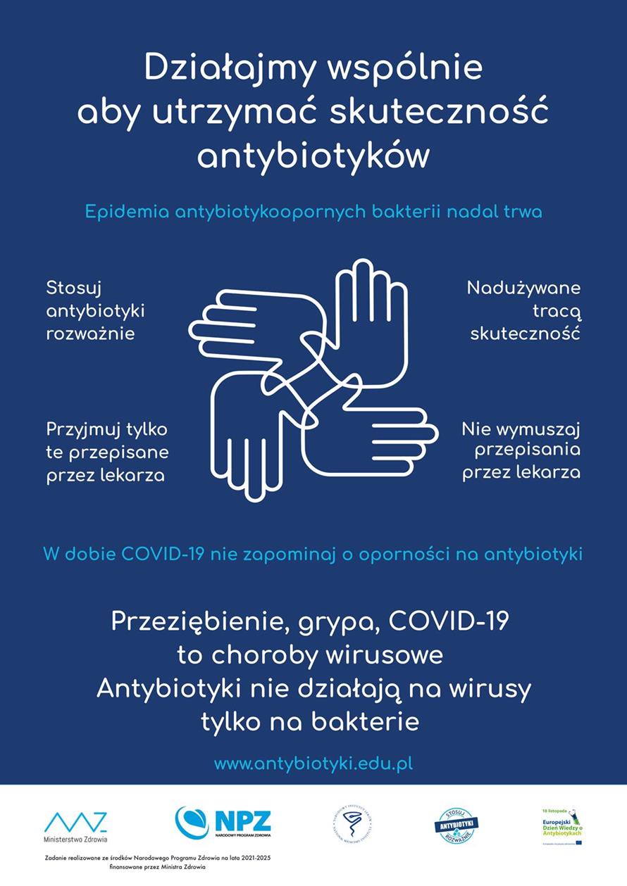 Plakat antybiotyki